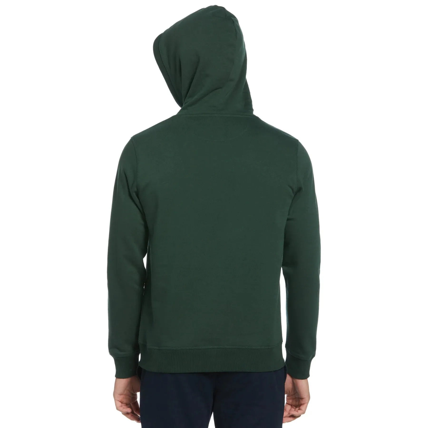 Original Penguin Sticker Pete Pullover Fleece Hoodie - Sycamore