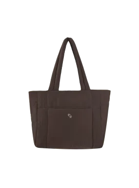 Puffer Shopper (Brunette)