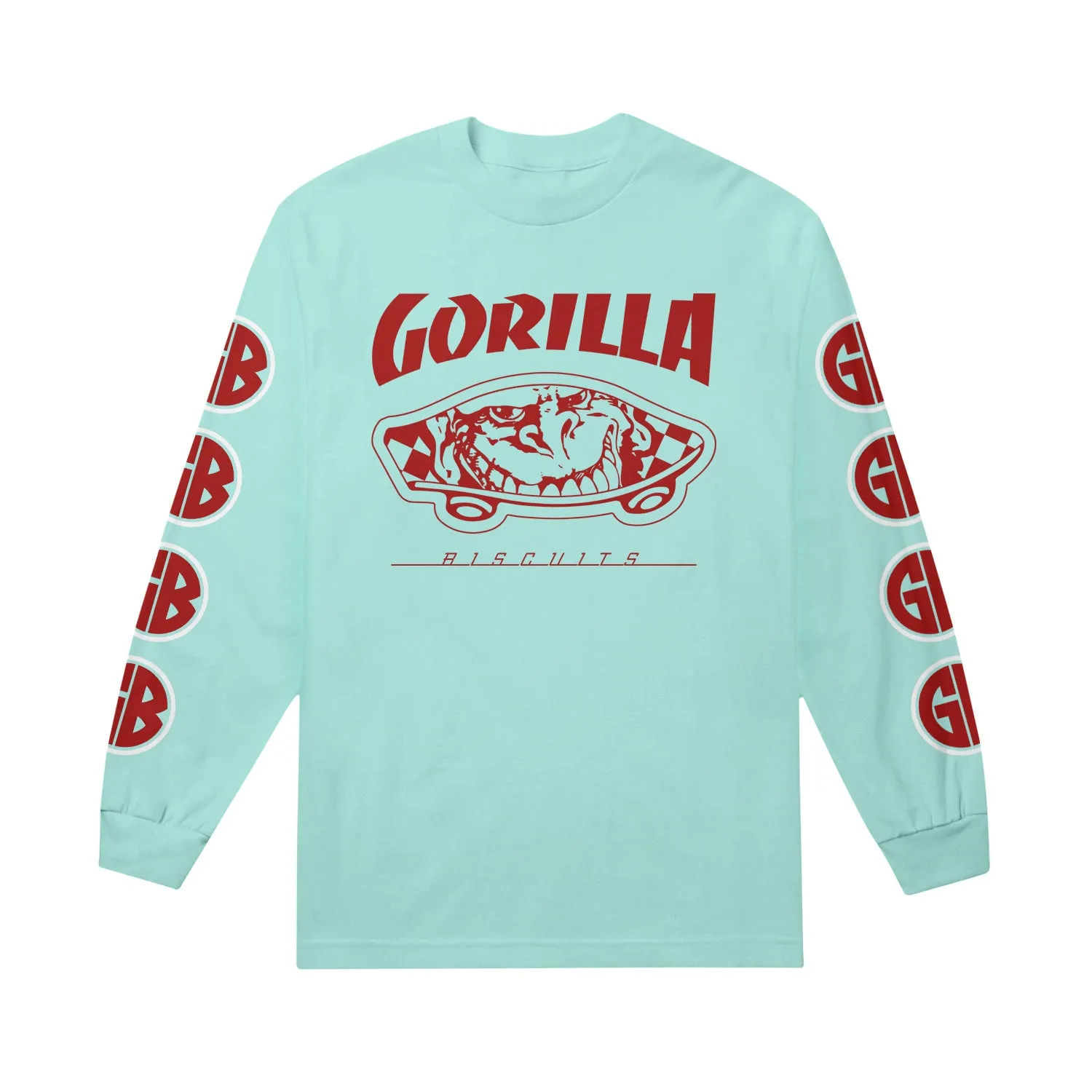 Queens Style Glitter Mint Long Sleeve