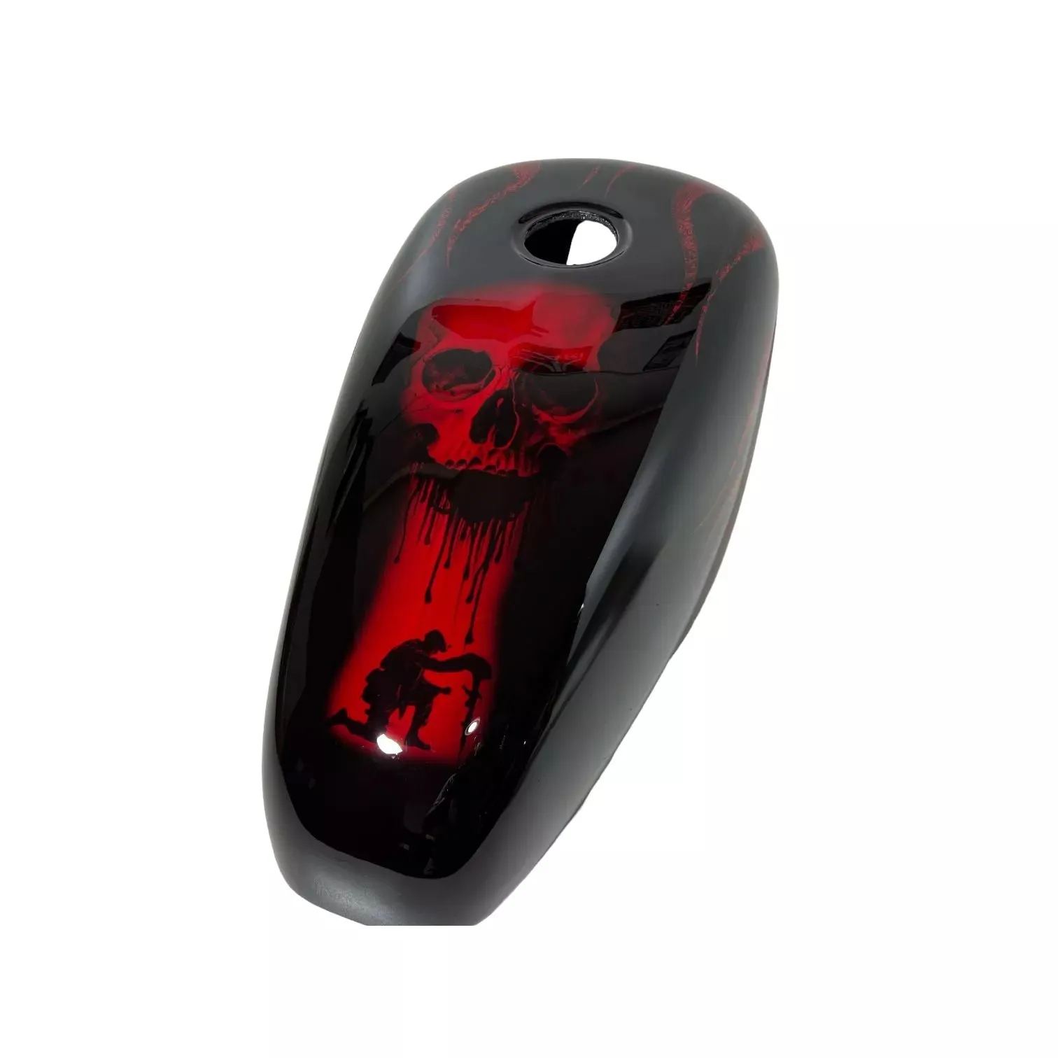 RED CANDY SKULL BRAUUU - FortyEight