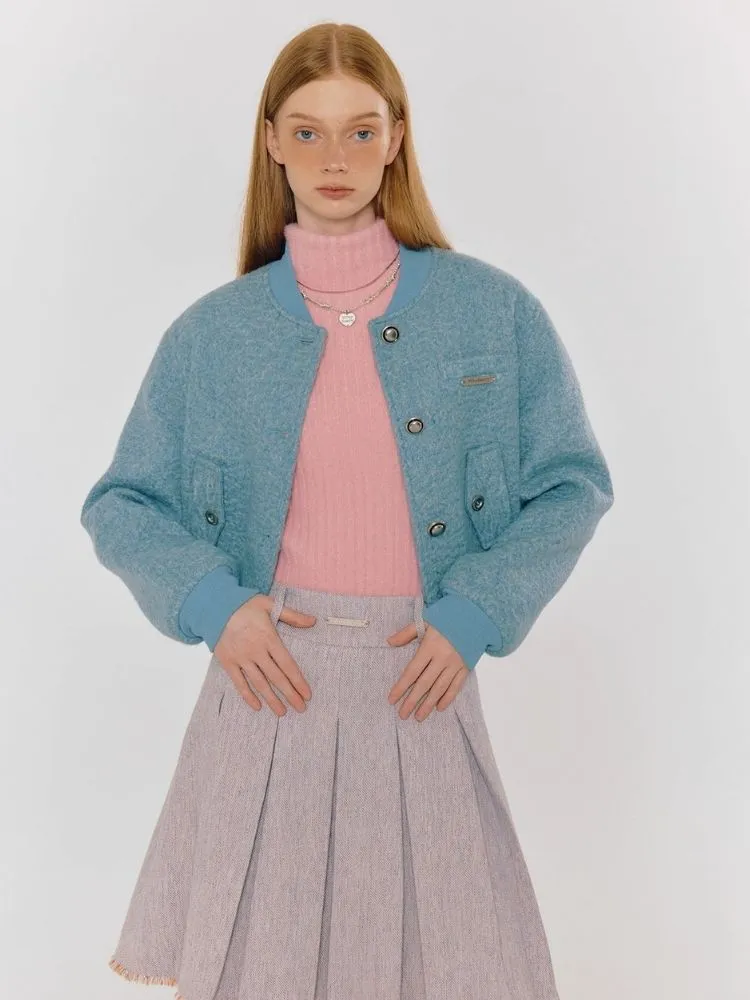 Retro versatile baseball jacket thick jacket【s0000004316】