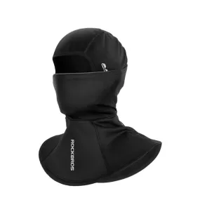 RockBros - (Size L) Ski Balaclava Motorcycle Neck Gaiter Cold   UV Face Protection Mask with Activated Carbon Filter - Black