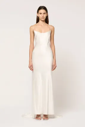 SCOOP BACK SLIP MAXI DRESS