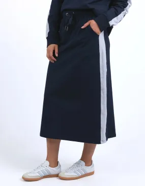 Sloan Fleece Skirt- Navy