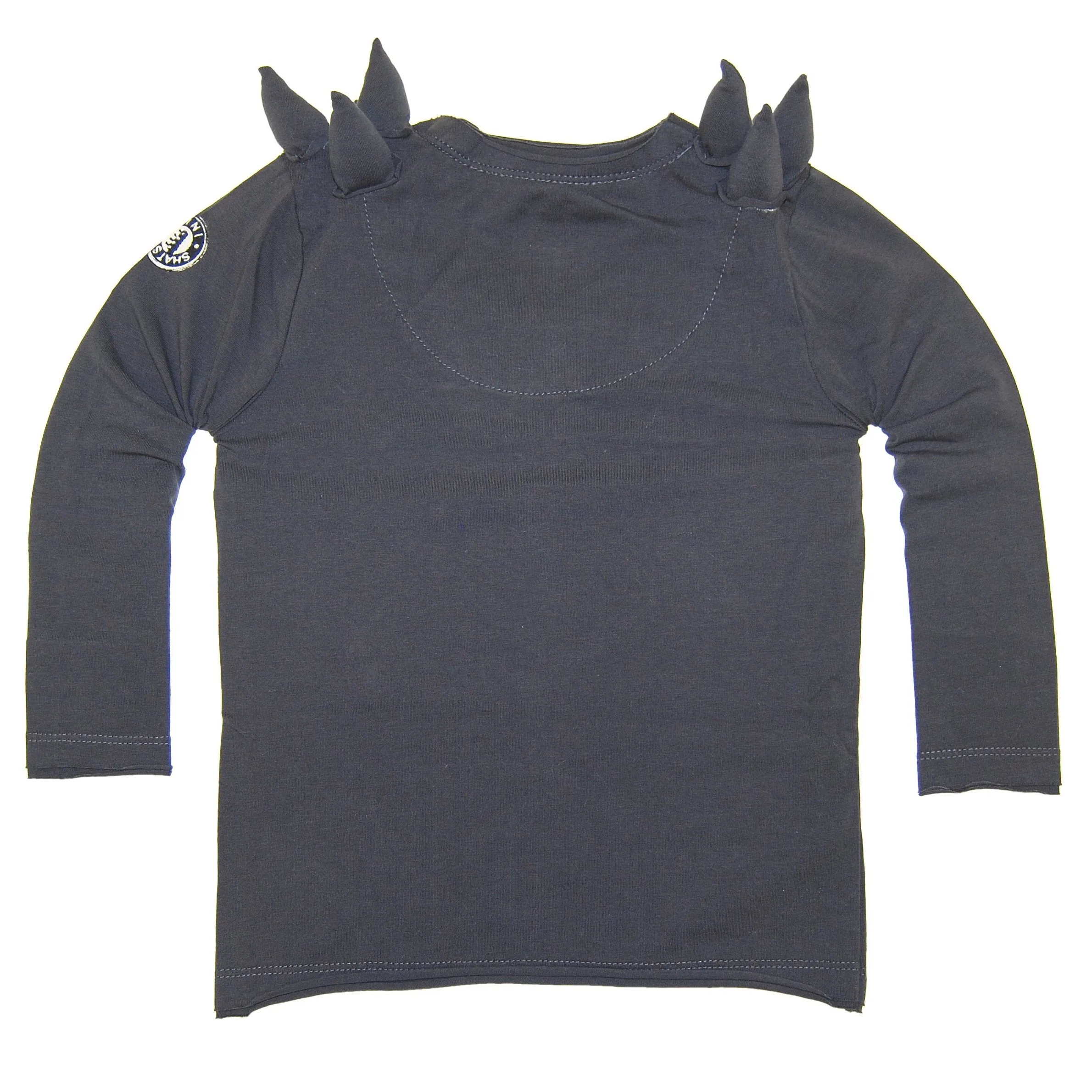 Spike Scorpion Henley Baby Shirt by: Mini Shatsu