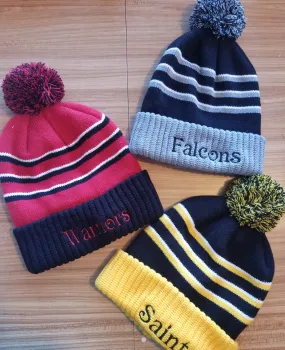 Team Spirit Pom Stocking Hat