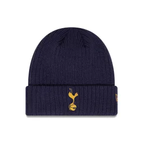 TOTTENHAM HOTSPUR F.C. RIBBED CUFF NAVY BEANIE