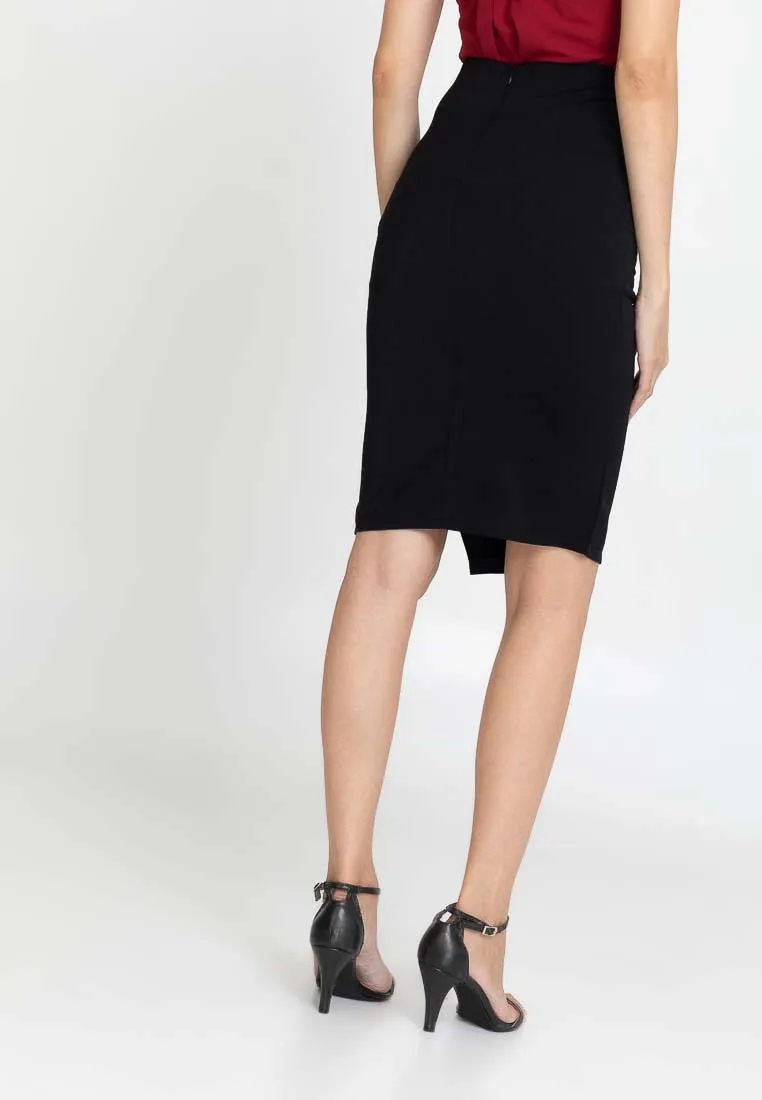 TYRA Pencil Skirt with Slit