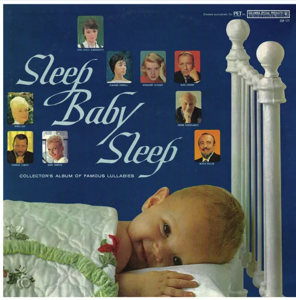Various - Sleep, Baby Sleep (LP, Comp) (NM or M-)