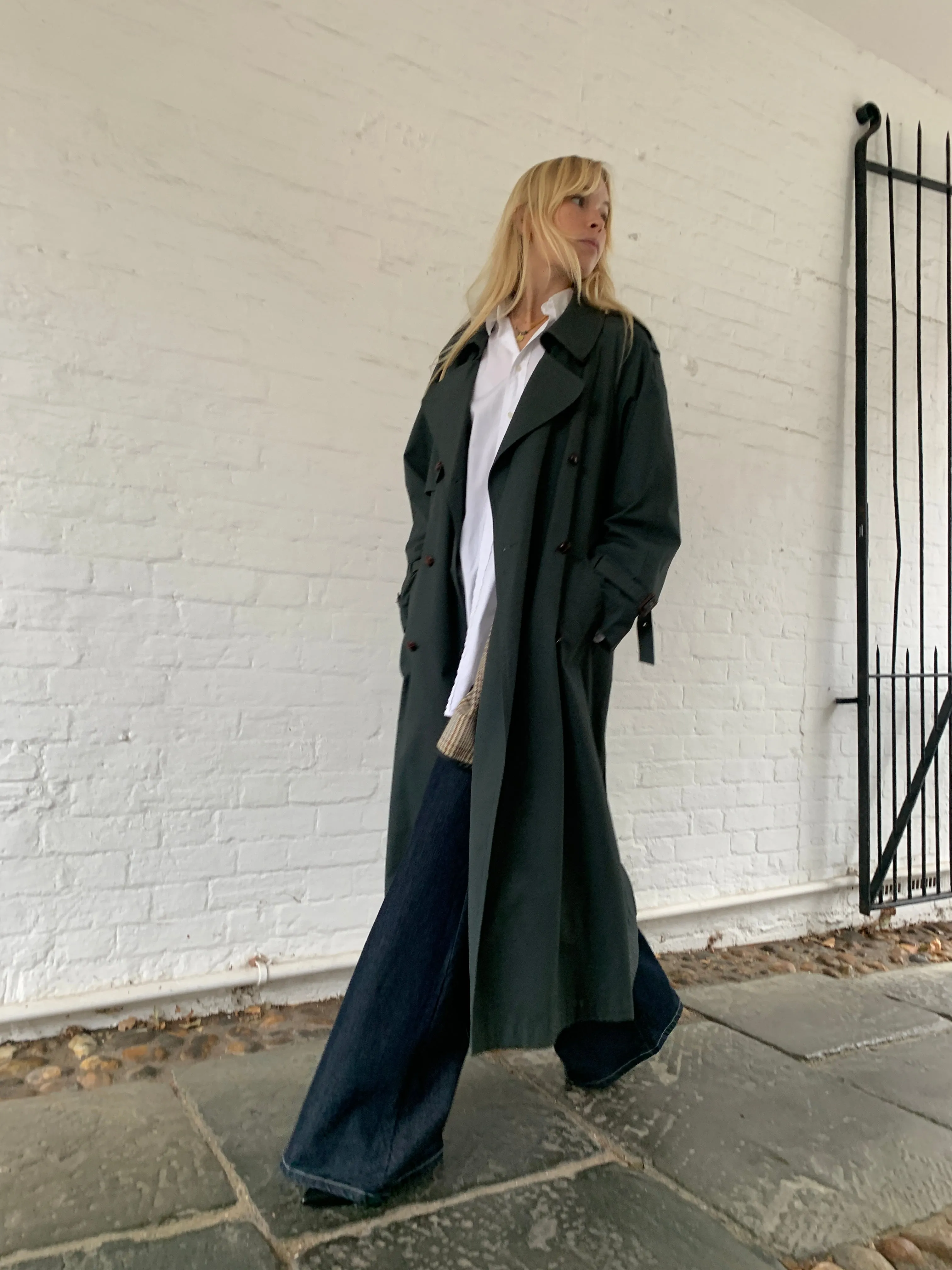 Vintage Ensign trench coat