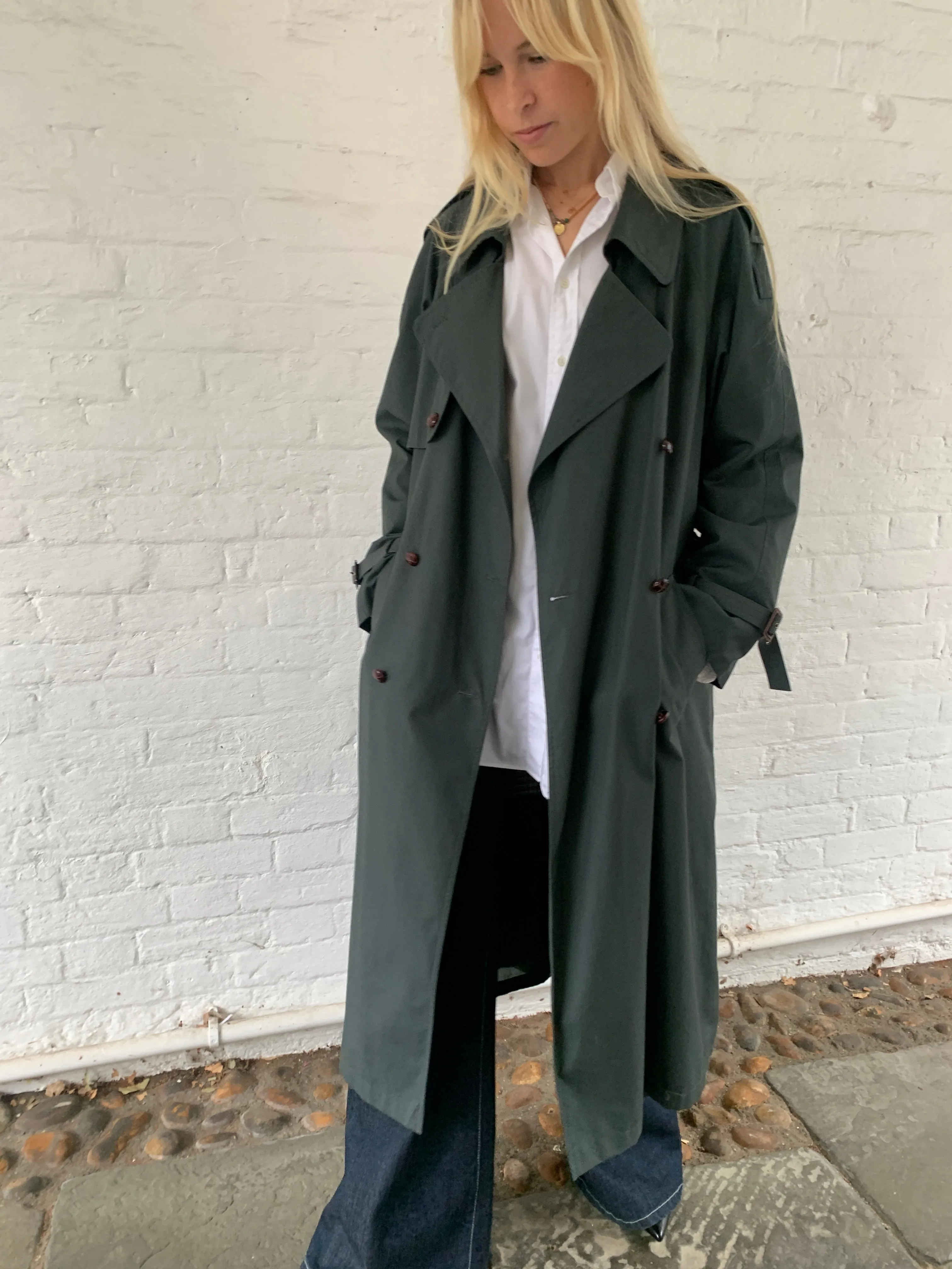 Vintage Ensign trench coat