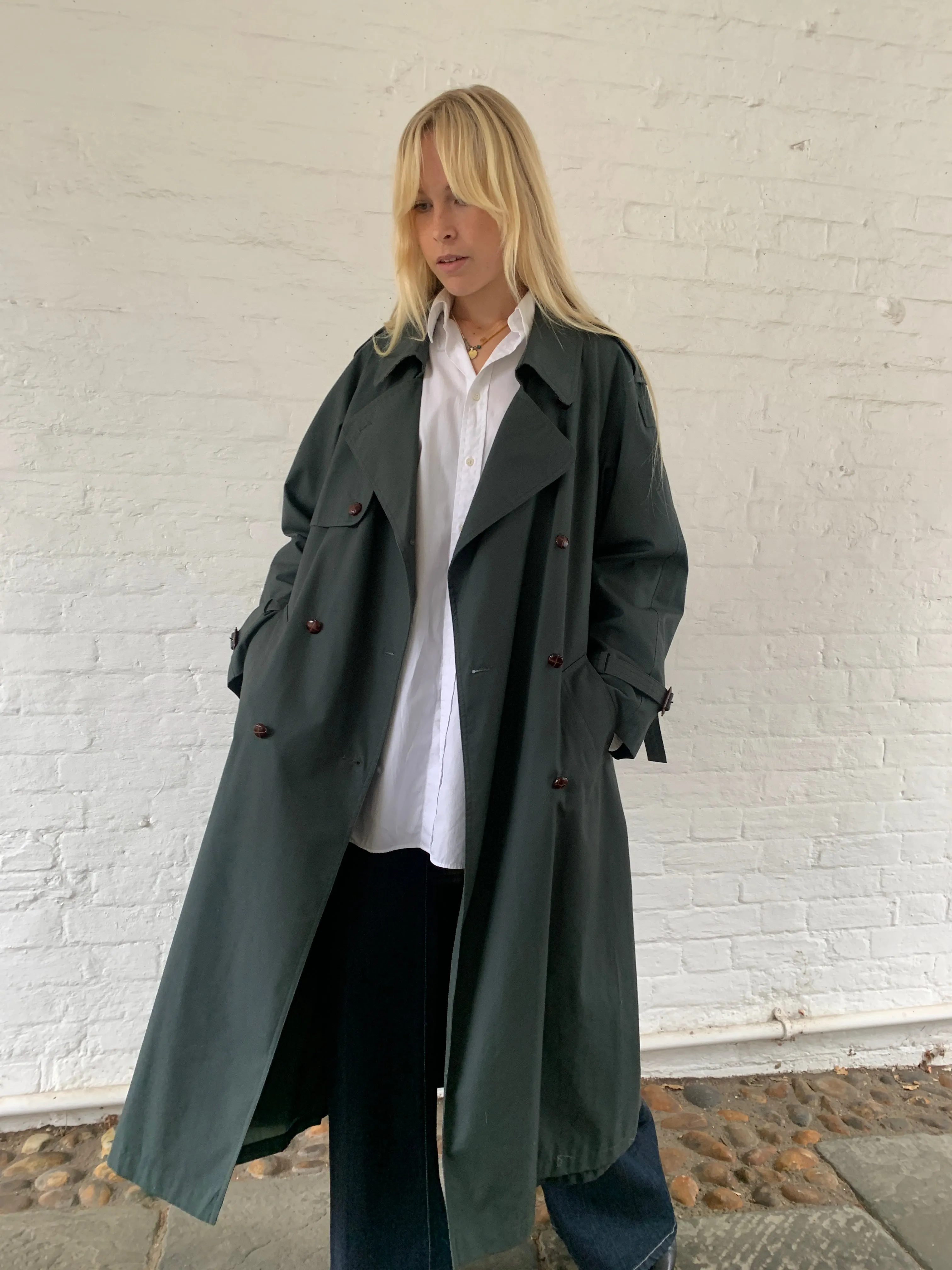 Vintage Ensign trench coat