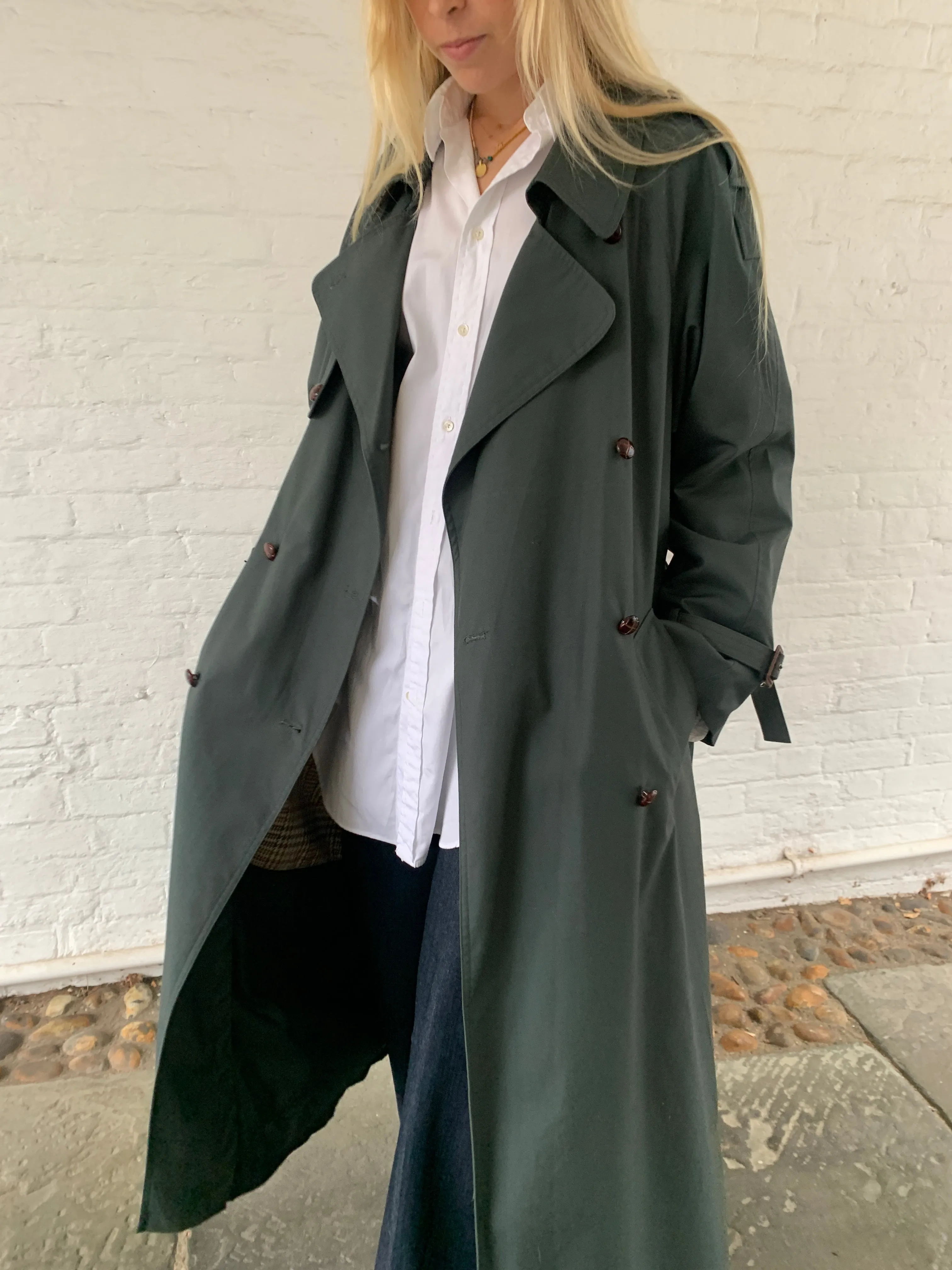Vintage Ensign trench coat