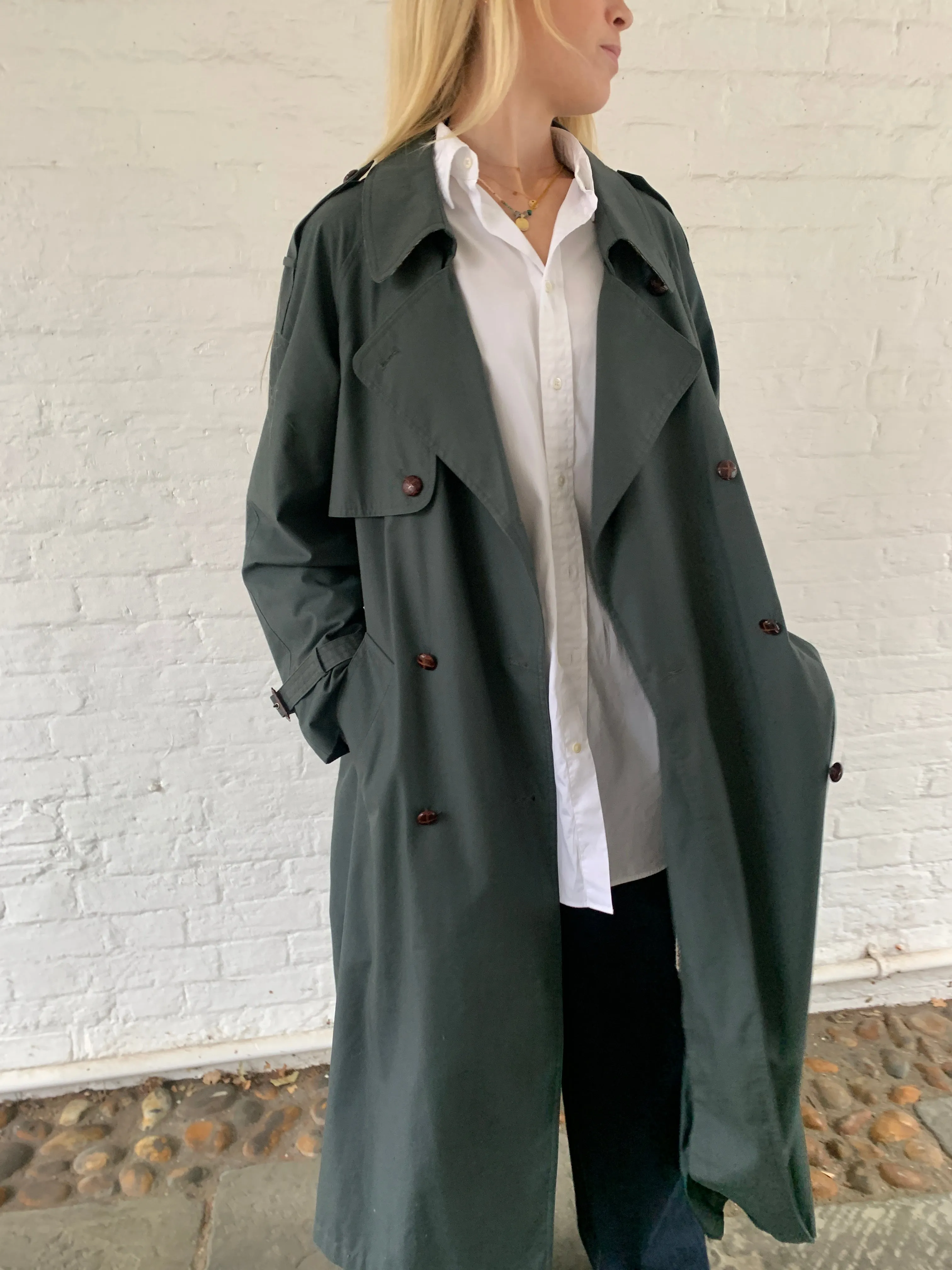 Vintage Ensign trench coat