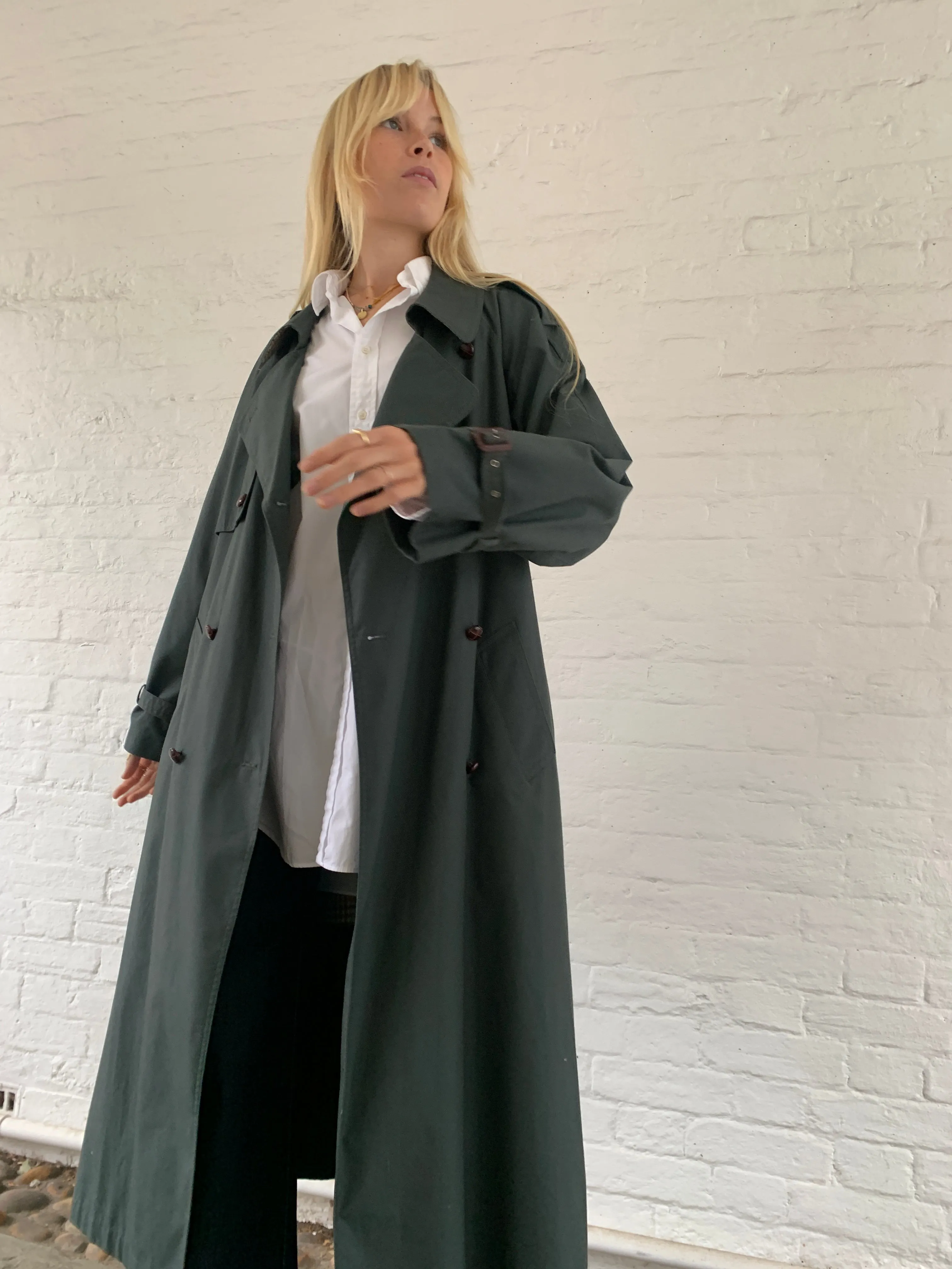 Vintage Ensign trench coat