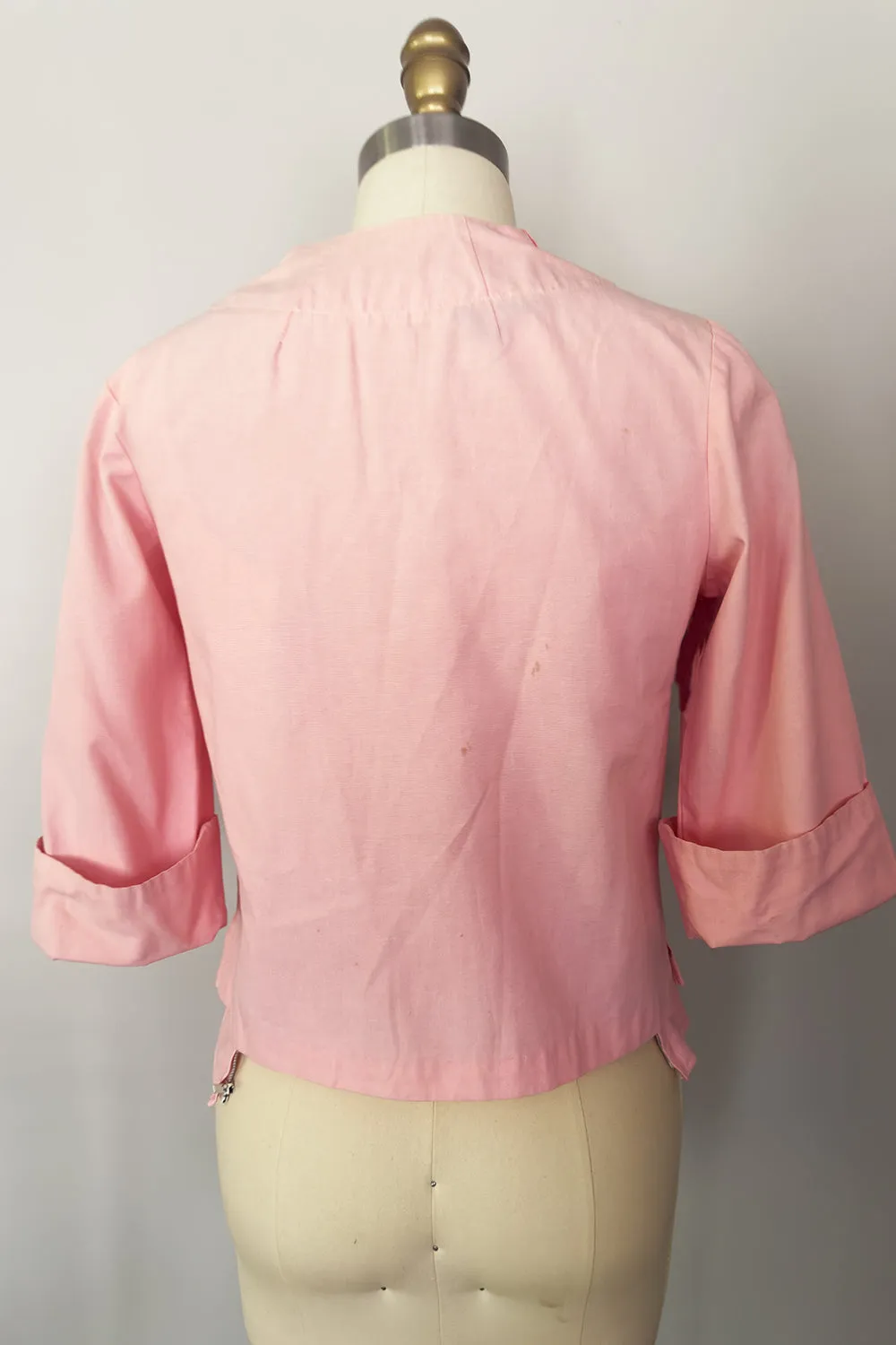 Vintage Pink Sailor Tank Top and Matching Jacket