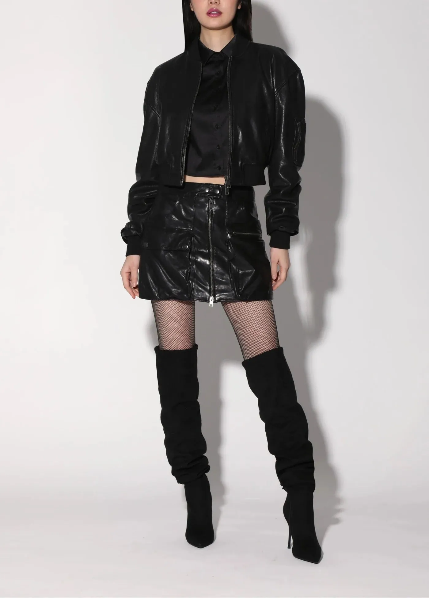 Walter Baker Andrea Leather Jacket