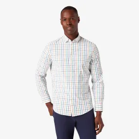 White Casita Plaid