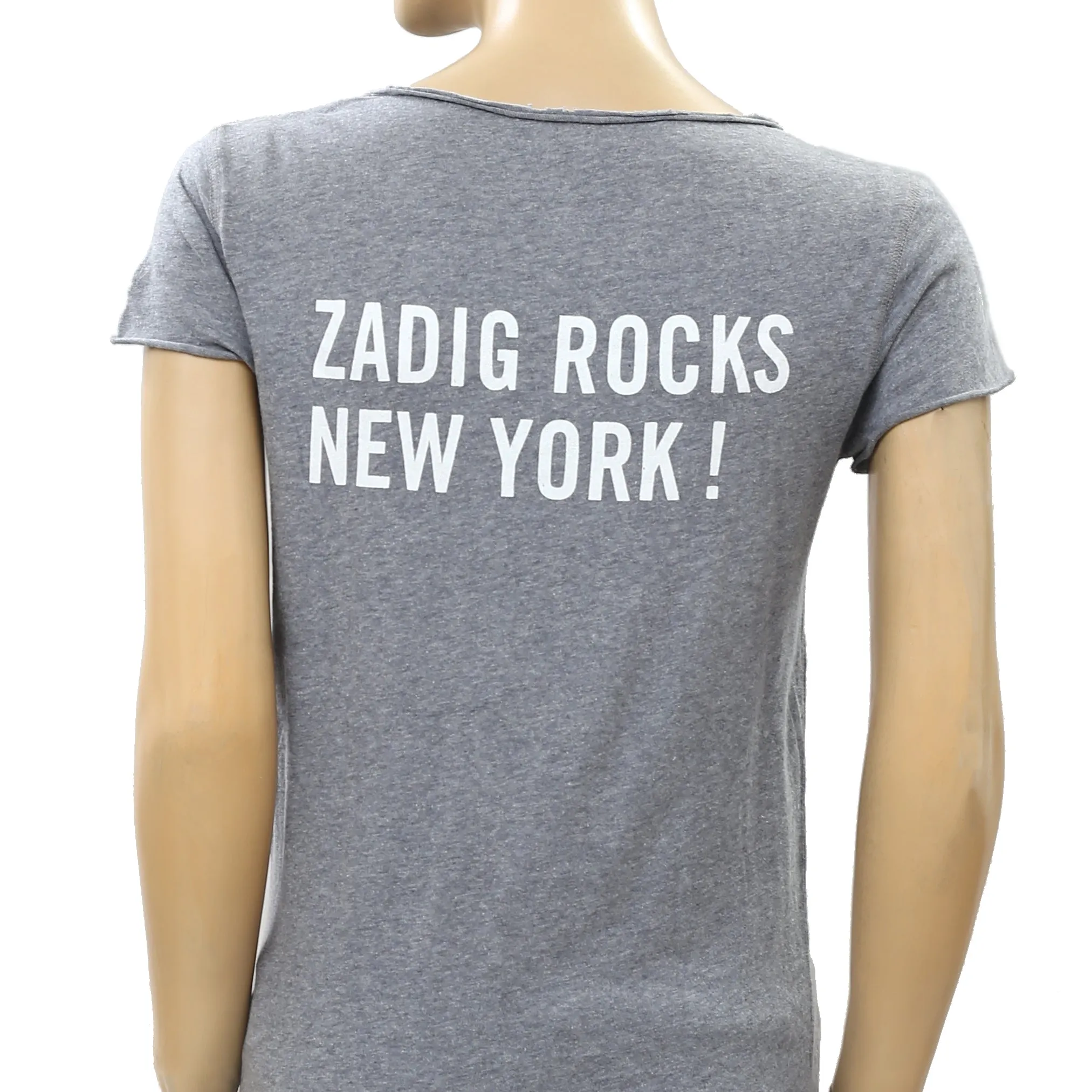 Zadig & Voltaire "Zadig Rocks New York" T-Shirt Top