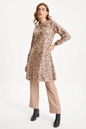 ZRF Women Floral Patterned Tunic Pants Set - Bayonne